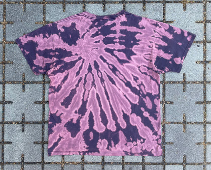 Reverse/Bleach Dye Nike Spiral Tee (Large)