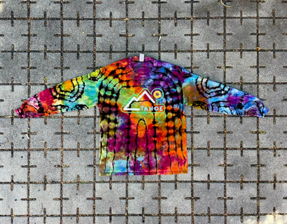 Rainbow Tie Dye Tahoe Longsleeve (Medium)