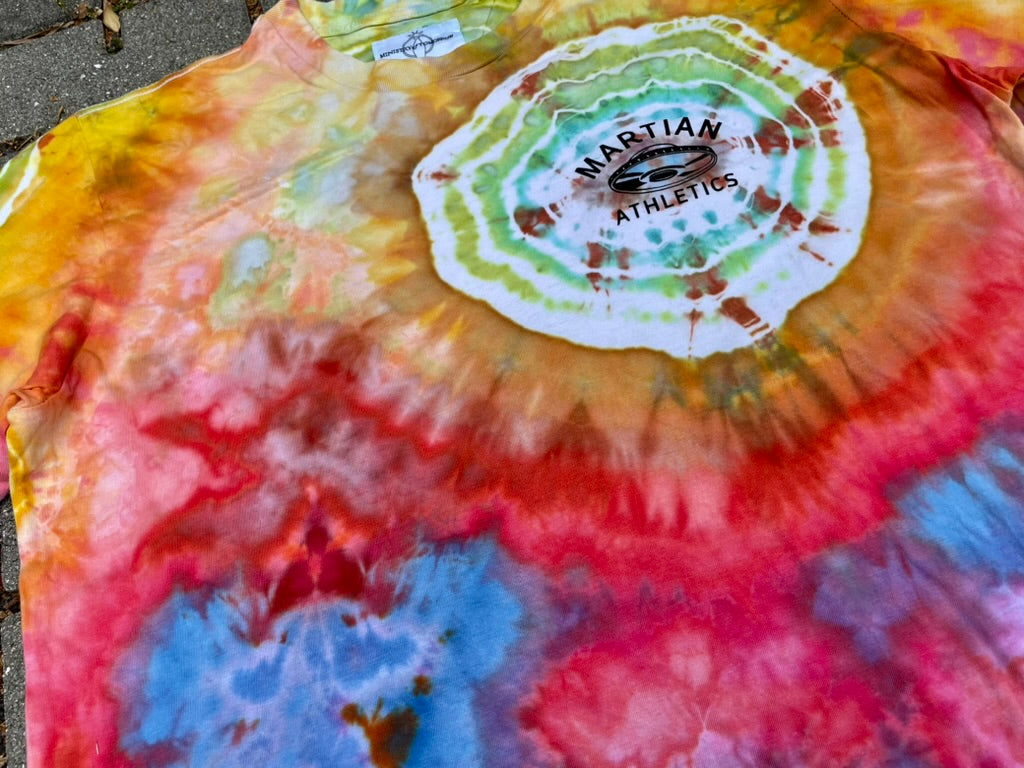 Rainbow Tie Dye Martian Athletics Longsleeve