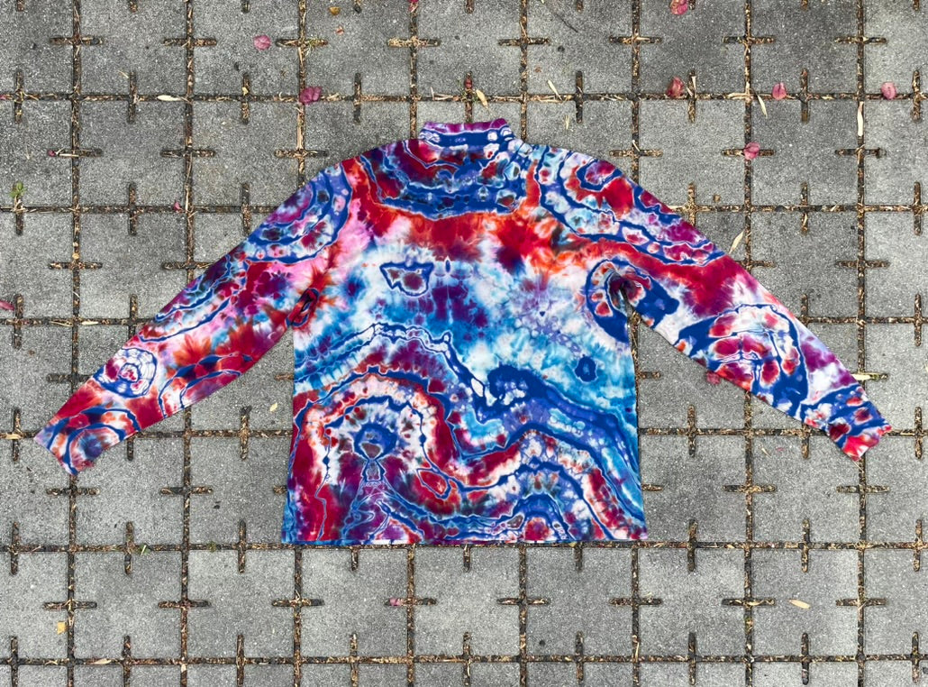 Women's Large Long Sleeve Mock Neck