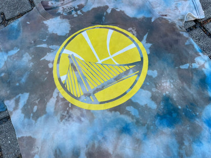 Tie Dye Golden State Warriors Steph Curry Tee (Medium)