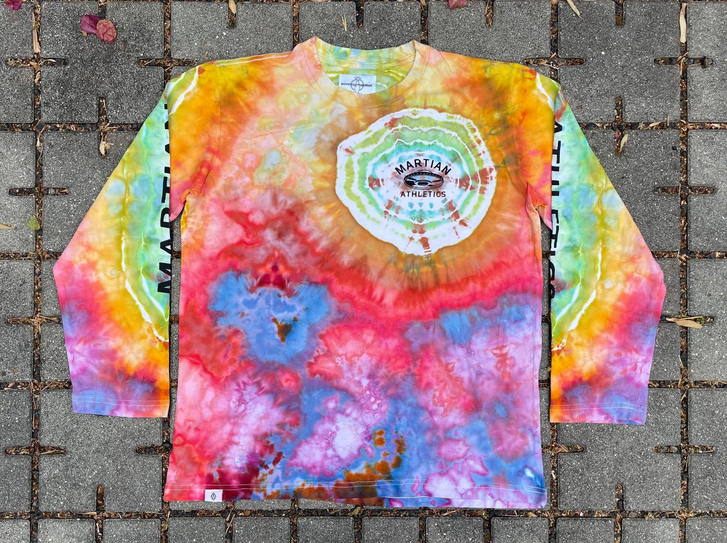 Rainbow Tie Dye Martian Athletics Longsleeve