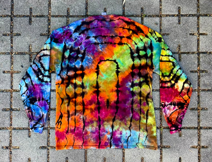 Rainbow Tie Dye Tahoe Longsleeve (Medium)