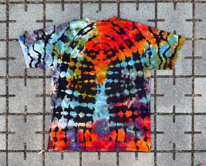 Rainbow Tie Dye Virgen de Guadalupe Tee