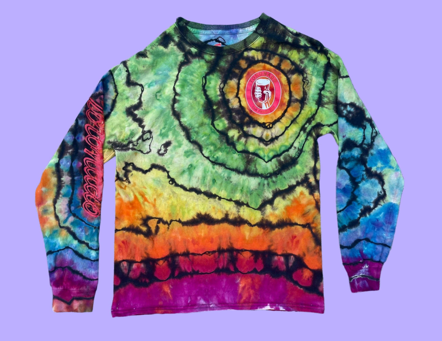 Rainbow Tie Dye Toronado San Francisco Longsleeve