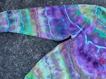 Jewel-Tone Tie Dye Nike Golf Longsleeve (XL)