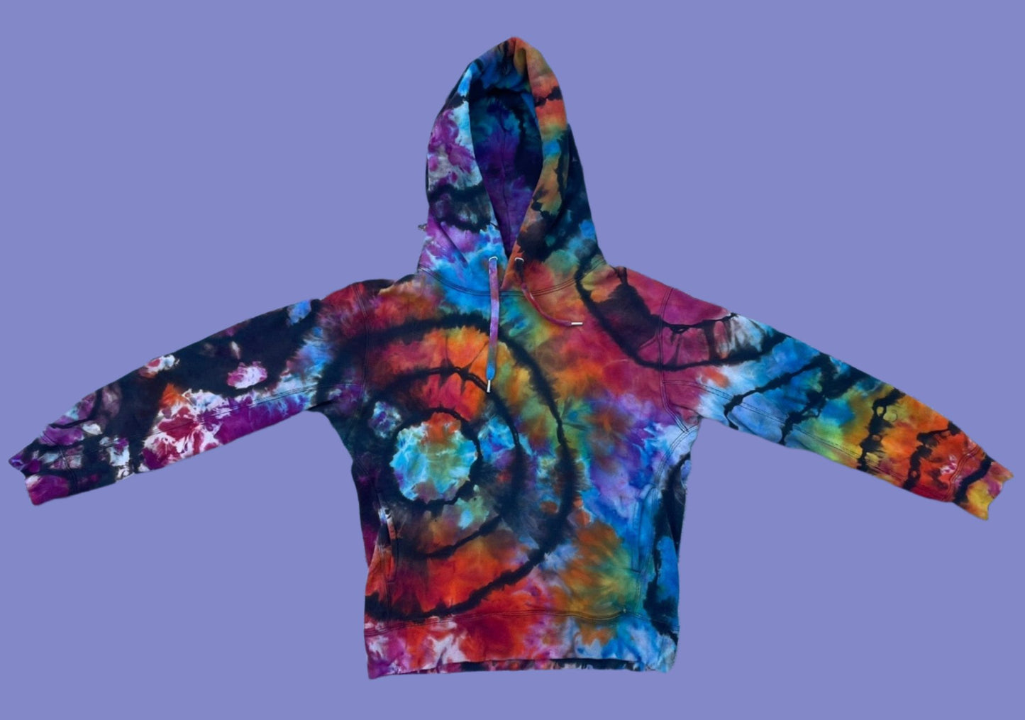 Rainbow Tie Dye Uniqlo X Christophe Lemaire Hoodie (Small)