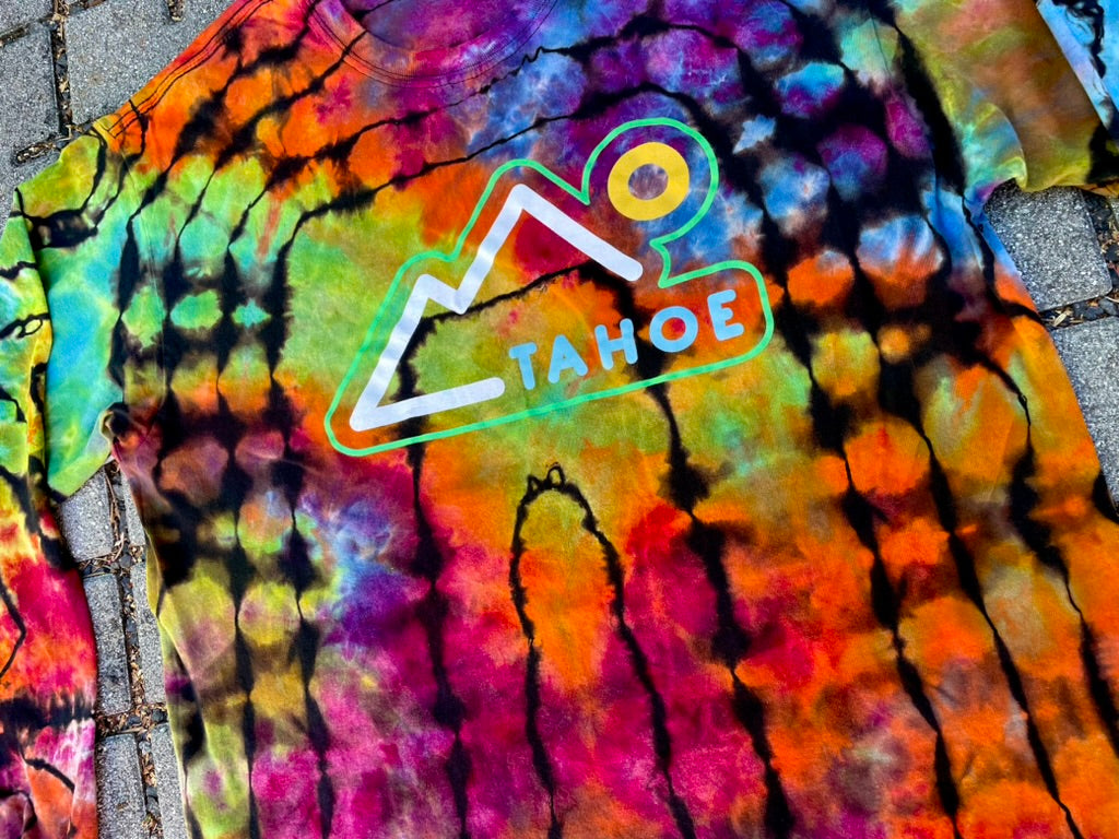 Rainbow Tie Dye Tahoe Longsleeve (Medium)