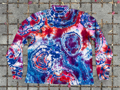 Women's Large Long Sleeve Mock Neck