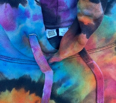 Rainbow Tie Dye Uniqlo X Christophe Lemaire Hoodie (Small)