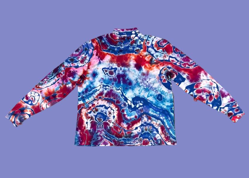 Women's Large Long Sleeve Mock Neck